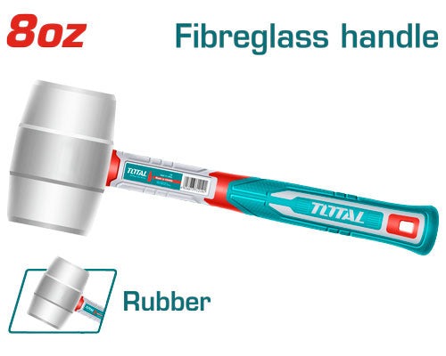 MARTILLO CHIPOTE 8OZ MANGO FIBRA VIDRIO SUPER TOTAL