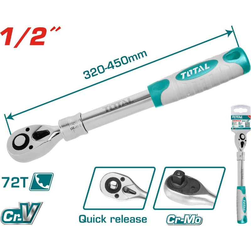 RACHE 1/2 EXTENDIBLE INDUSTRIAL SUPER TOTAL (THT106128L) — Herramientas ...