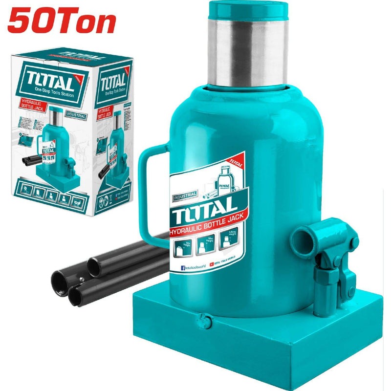 GATO HIDRÁULICO (50 TON) / TIPO BOTELLA (TOTAL)