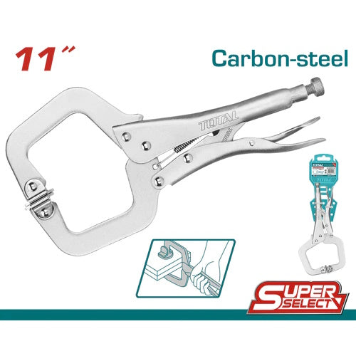 ALICATE DE PRESION (11") TIPO C SIN CAUCHO (TOTAL)