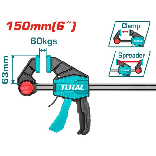PRENSA RAPIDA 6" (63X150MM)  (TOTAL)
