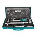 JUEGO DE COPAS CON RATCHET (1/2") X 24PZS (TOTAL)