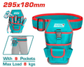 PORTA HERRAMIENTA DE 9 BOLSILLOS CAPACIDAD MAXIMA 8KG TOTAL (THT16P30625)