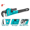 LLAVE DE TUBO (8") TIPO INGLESA (TOTAL)