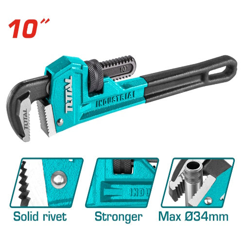 LLAVE DE TUBO (10") TIPO INGLESA (TOTAL)