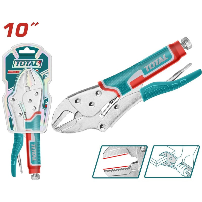 ALICATE DE PRESION (10") PLANO (TOTAL)