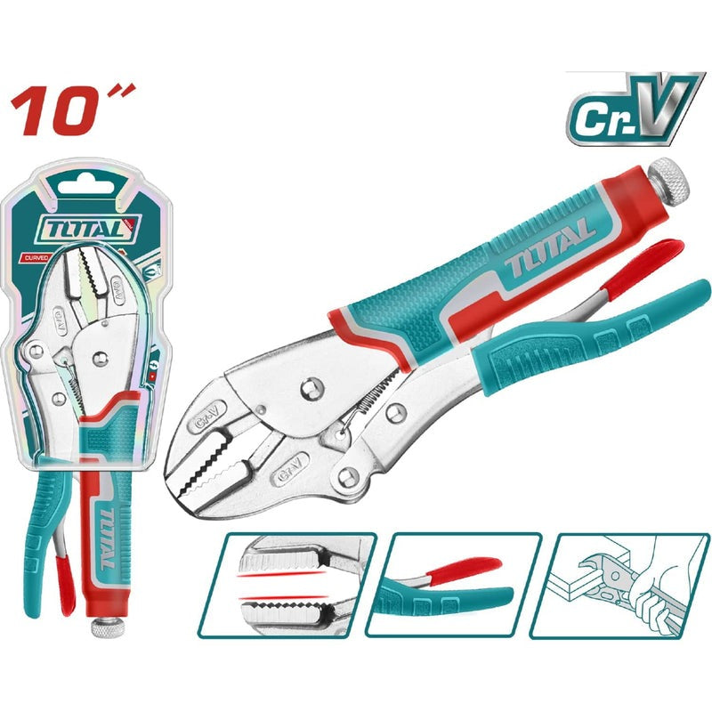 ALICATE DE PRESION (10") RECTO / INDUSTRIAL (TOTAL)