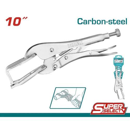 ALICATE DE PRESION (10") PARA SOLDADOR  (TOTAL)