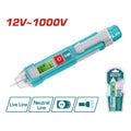 PROBADOR DE CORRIENTE DIGITAL CON PANTALLA LED  12V - 1000V SUPER TOTAL