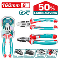ALICATE 6" MULTIFUNCIONAL INDUSTRIAL CROMO VANADIUM TOTAL (THT211608S)