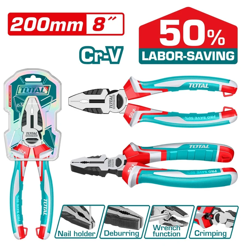ALICATE 8 " MULTIFUNCIONAL INDUSTRIAL CROMO VANADIUM TOTAL (THT211808S)