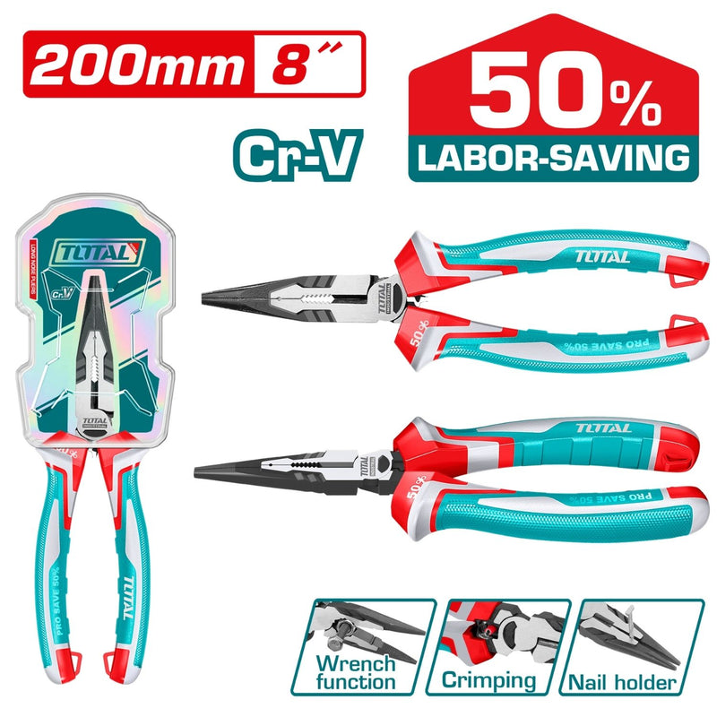 PINZA 8" CROMO VANADIUM INDUSTRIAL TOTAL (THT221808S)