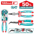 PINZA 6" CURVA INDUSTRIAL TOTAL (THT241608S)