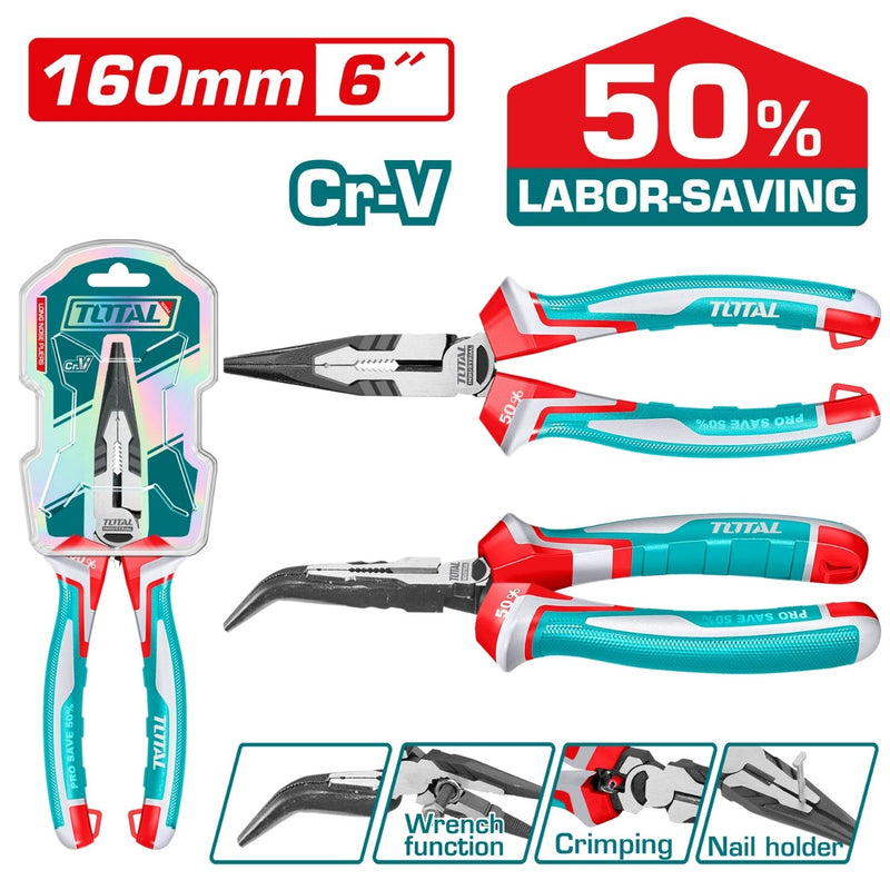 PINZA 6" CURVA INDUSTRIAL TOTAL (THT241608S)
