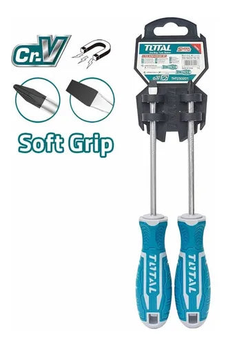 JUEGO DE DESTORNILLADORES SUPER SELECT X 2PZS (TOTAL)