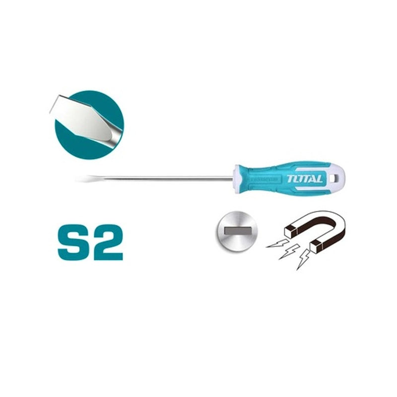 DESTORNILLADOR 5/16X8" (-) PUNTA INMANTADA INDUSTRIAL TOTAL