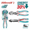 CORTAFRIO 8" CORTE DIAGONAL CROMO VANADIUM INDUSTRIAL TOTAL (THT27816S)