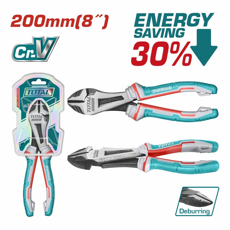 CORTAFRIO 8" CORTE DIAGONAL CROMO VANADIUM INDUSTRIAL TOTAL (THT27816S)