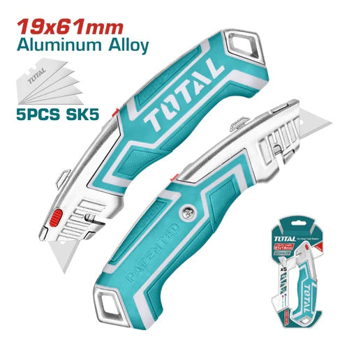 BISTURI (180 X 45MM) METÁLICO TIPO NAVAJA  INDUSTRIAL (TOTAL)