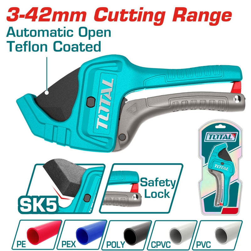 CORTA TUBO PVC 218MM SUPER TOTAL (THT53142)