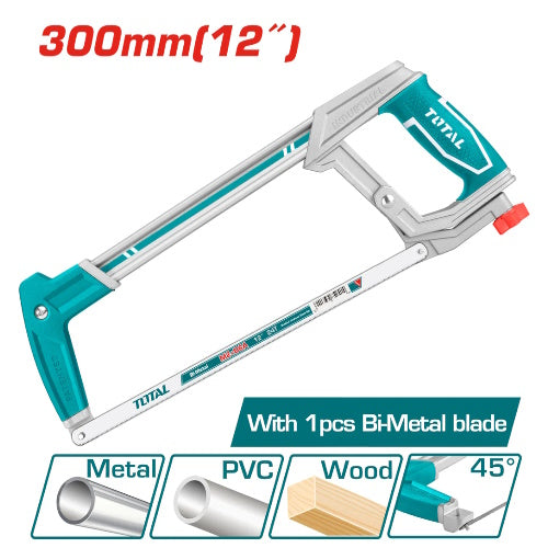 MARCO DE SEGUETA (12") CON MANGO DE ALUMINIO ABS (TOTAL)