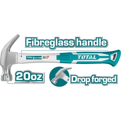 MARTILLO (20 OZ) DE OREJA / MANGO FIBRA DE VIDRIO (TOTAL)