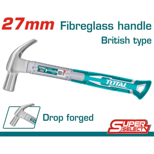 MARTILLO 27MM MANGO FIBRA VIDRIO TOTAL (THT73227)