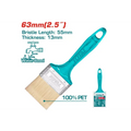 BROCHA 2.5" MANGO PLASTICO TOTAL