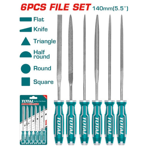 JUEGO DE LIMAS TOYANAS (5.5") X 6PZS (TOTAL)
