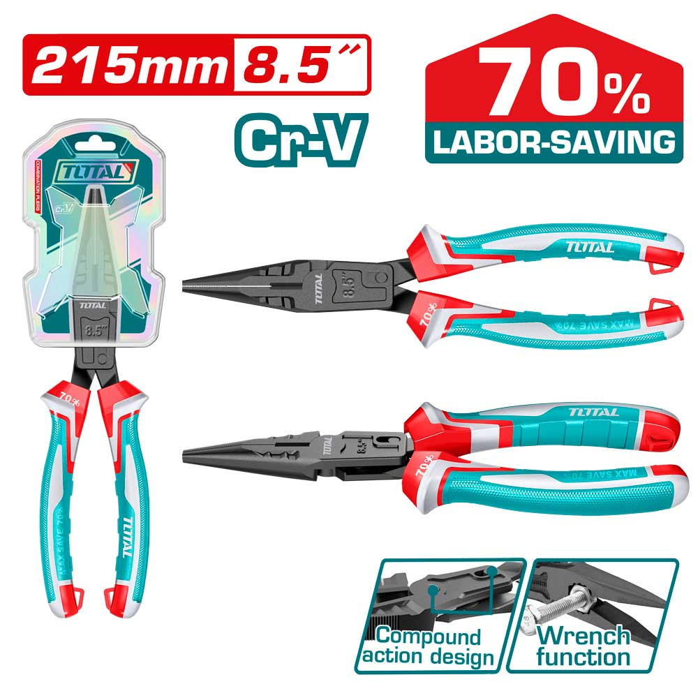 PINZA 8.5" INDUSTRIAL CROMO VANADIUM TOTAL (THTC520808)