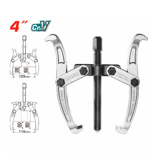 EXTRACTOR DE POLEA (4") 2 BRAZOS (TOTAL)