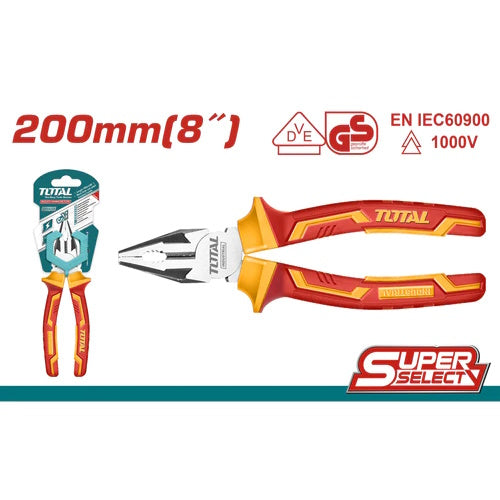 ALICATE (8") AISLADO UNIVERSAL / INDUSTRIAL (TOTAL)