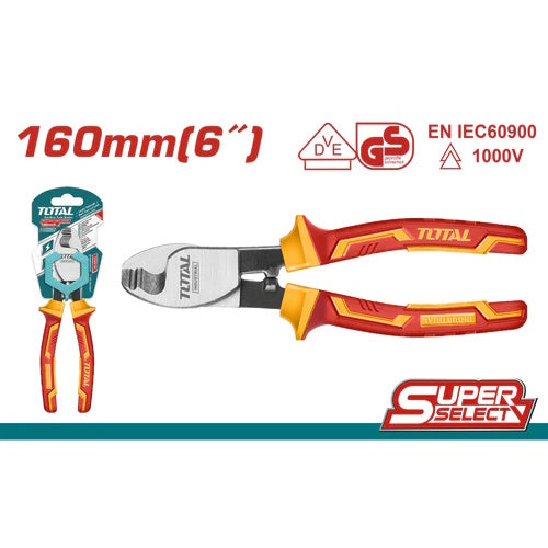 ALICATE (6") AISLADO PELACABLE / INDUSTRIAL (TOTAL)