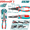 PINZA MULTIFUNCIONAL 8" INDUSTRIAL TOTAL