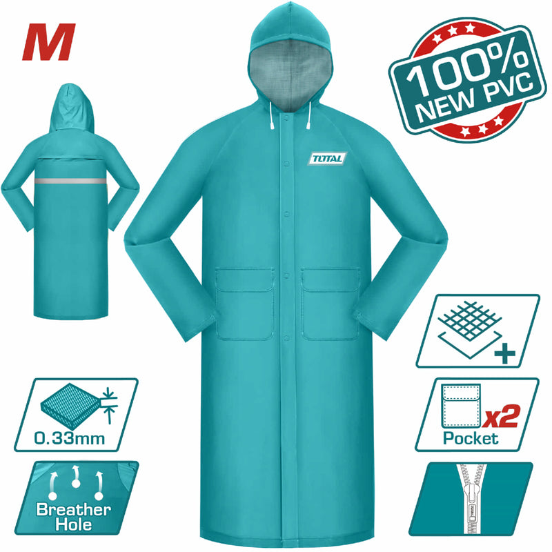 GABAN IMPERMEABLE TALLA M INDUSTRIAL TOTAL (THTRC031.M)