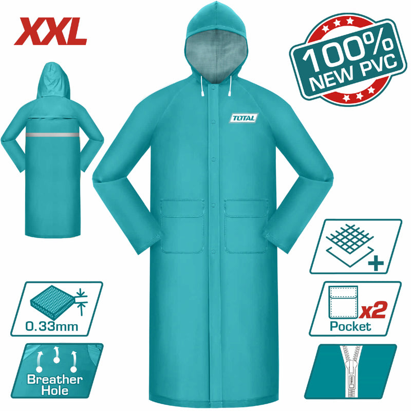 GABAN IMPERMEABLE TALLA XXXL INDUSTRIAL TOTAL (THTRC031.XXXL)