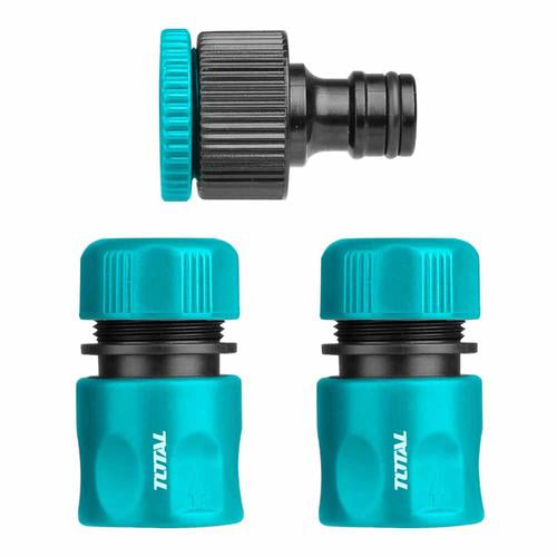 JUEGO DE CONECTORES RAPIDO (1/2") / PARA MANGUERA X 3PZS (TOTAL)