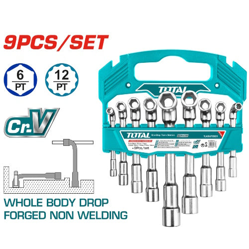 JUEGO DE LLAVES EN L PARA COPAS X 9PZS / INDUSTRIAL (TOTAL)
