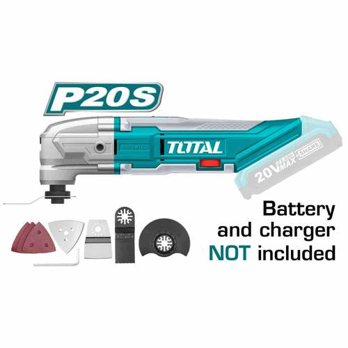 MULTITOOL 20V (NO INCLUYE BATERIA NI CARGADOR) (TOTAL)