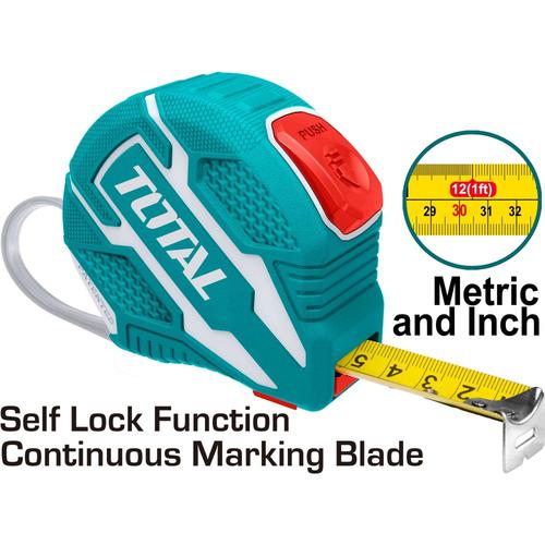 CINTA METRICA (5M X 25MM) CON AUTOBLOQUEO  (TOTAL)