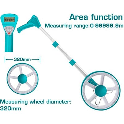 ODOMETRO DE RUEDA CON PANTALLA DIGITAL (TOTAL)