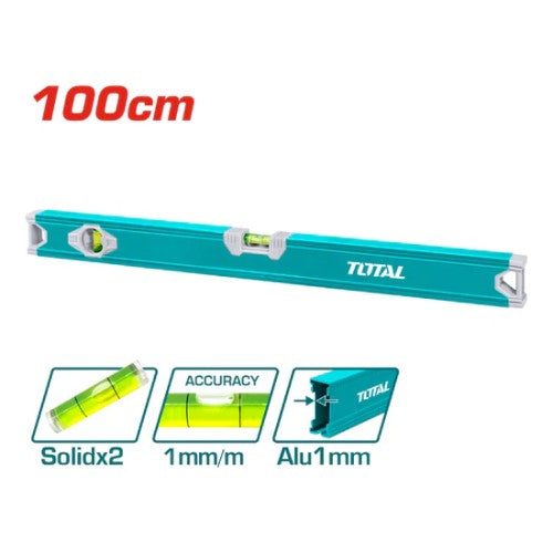 NIVEL DE BURBUJA (100 CM) ALUMINIO SUPER SELECT (TOTAL)