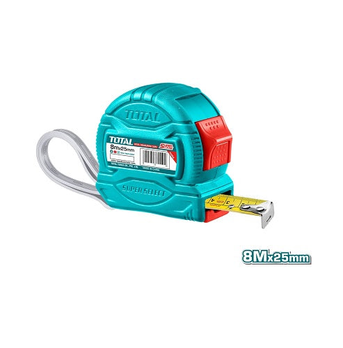 CINTA METRICA (8M X 25MM) PASTA / SUPER SELECT (TOTAL)