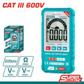 MULTIMETRO DIGITAL 4000 DIGITOS CAT III 600V / SUPER SELECT  (TOTAL)