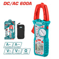 PINZA VOLTIAMPERIMETRICA AC/DC 600AMP / MIDE TEMPERATURA  (TOTAL)
