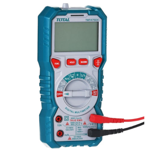 MULTIMETRO DIGITAL 6000 DIGITOS CAT III 1000V / CAT IV 600V (TOTAL)