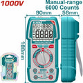 TESTER DIGITAL 1000V INDUSTRIAL  SUPER  TOTAL