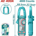 PINZA VOLTIAMPERIMETRICA 400V DIGITAL INDUSTRIAL SUPER TOTAL