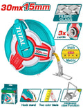 DECAMETRO 30MTS INDUSTRIAL FIBRA DE VIDRIO TOTAL