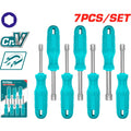 DESTORNILADOR PUNTA HEXAGONAL JUEGO X 7PCS TOTAL